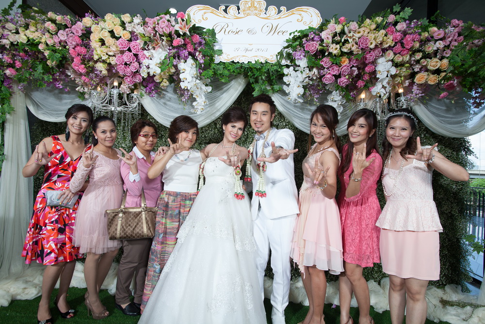 งานแต่ง Rose & Wee